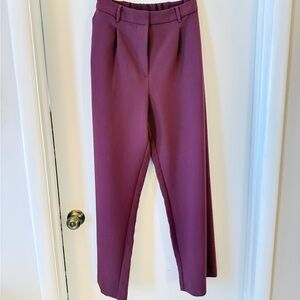 Old Navy Women's Plum Trousers Size L/12/14 💼✨💅